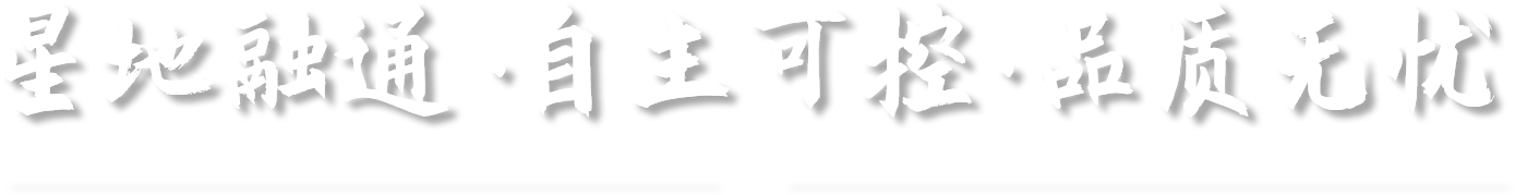 星地融通，自主可控，品質無憂